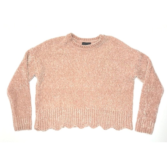 Cynthia Rowley Sweaters - Cynthia Rowley  Chenille Cropped Sweater